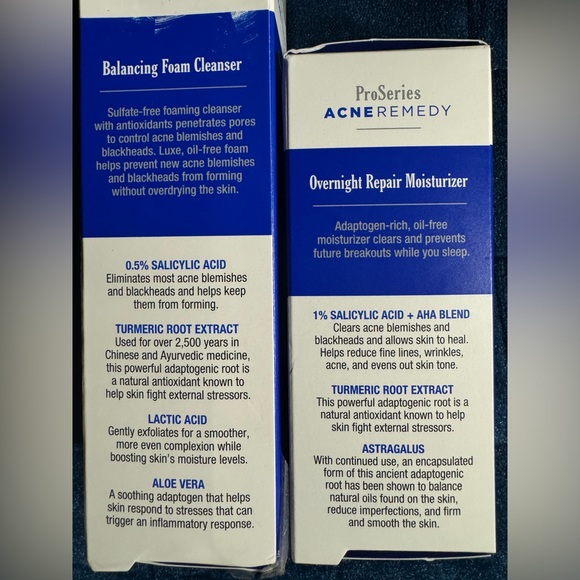 NIB Jack Black Balancing Foam Cleanser and Overnight Repair Moisturizer - Picture 4 of 4